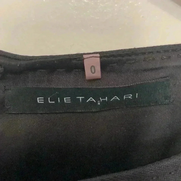 Elie Tahari Professional Dress,  Dark Brown Sheath Fully Lined Winter Weight - Picture 5 of 9